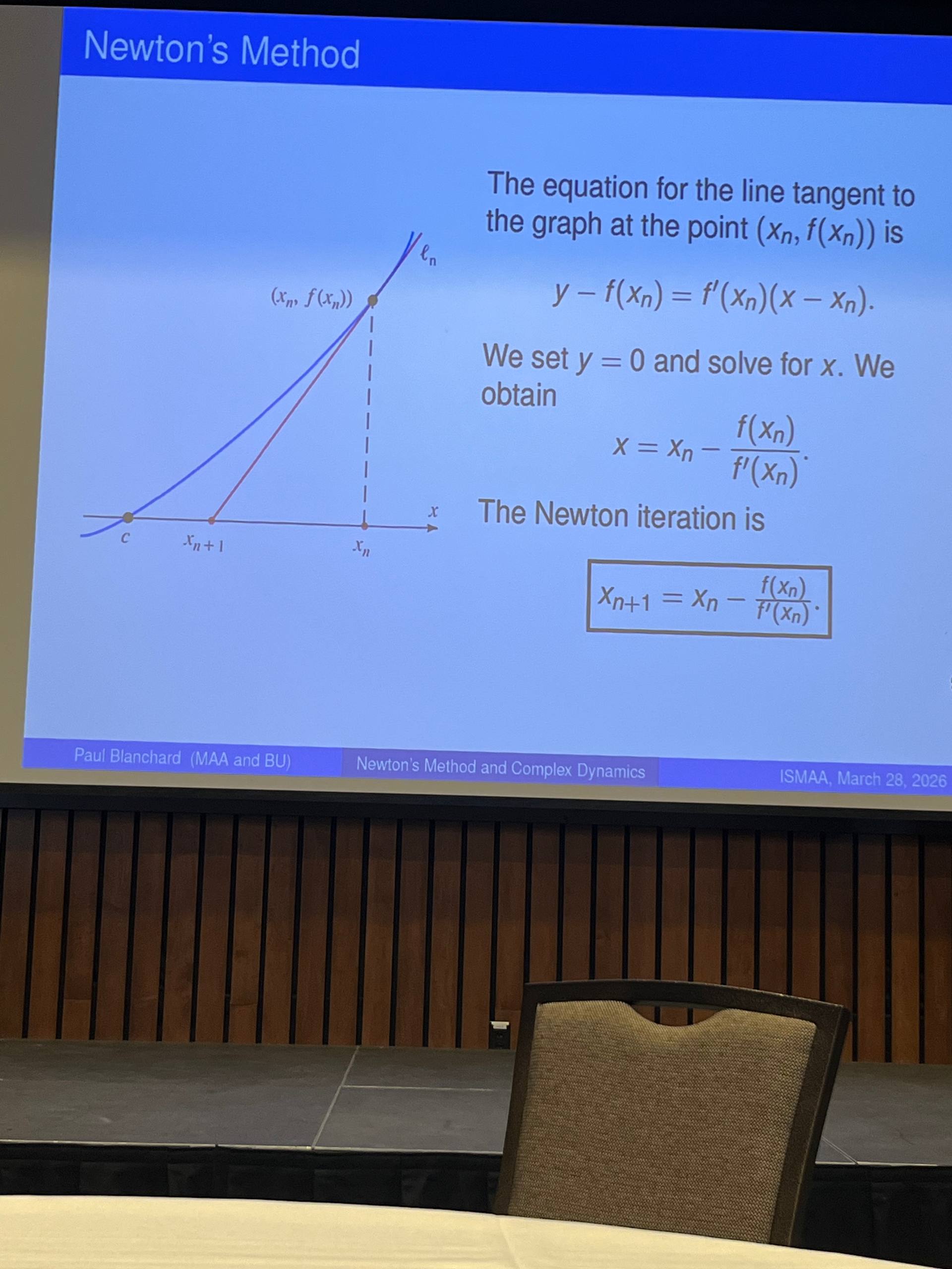 Newton’s Method derivation